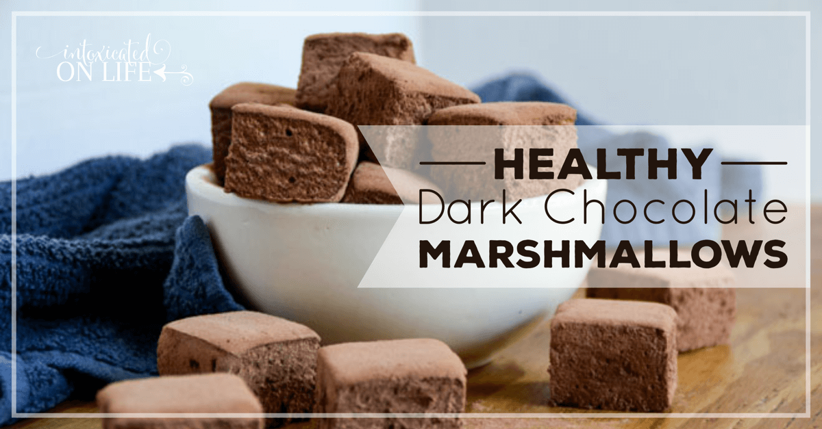 Healthy Dark Chocolate Marshmallows