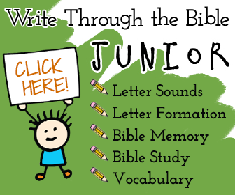 Write Through the Bible Junior