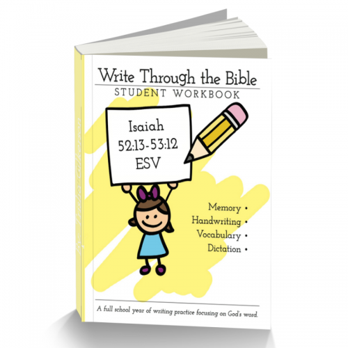 The Suffering Servant (Isaiah 52:13-53:12) Handwriting Workbooks