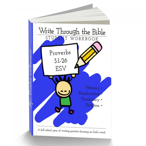 The Heart of Wisdom (Proverbs 3:1-26) Handwriting Workbooks