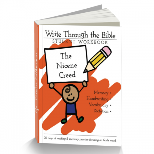 Nicene Creed Handwriting Workbooks