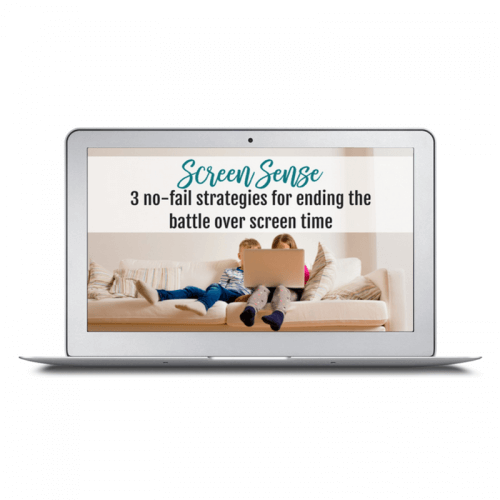 Screen Sense: 3 No-Fail Strategies to Ending the Struggle Over Screen Time