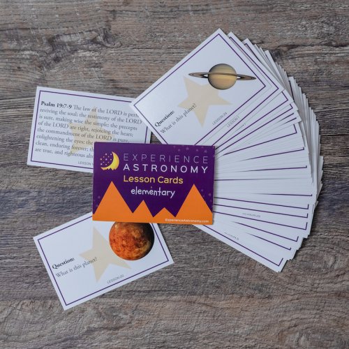 Experience Astronomy Lesson Cards