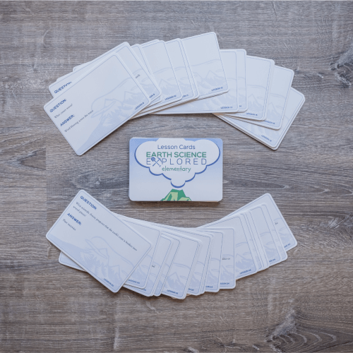 Earth Science Explored Lesson Cards
