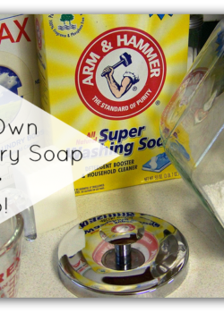 Laundry Soap recipe