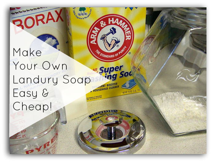 Save Money! Laundry Soap Recipe