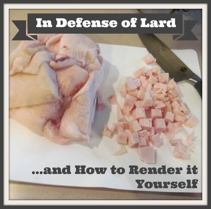In Defense of Lard & How to Render it Yourself!