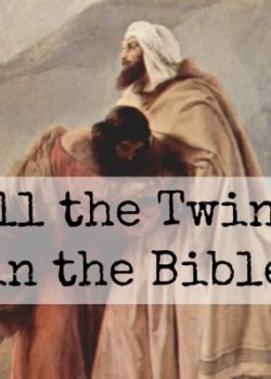 All the Twins Mentioned in the Bible