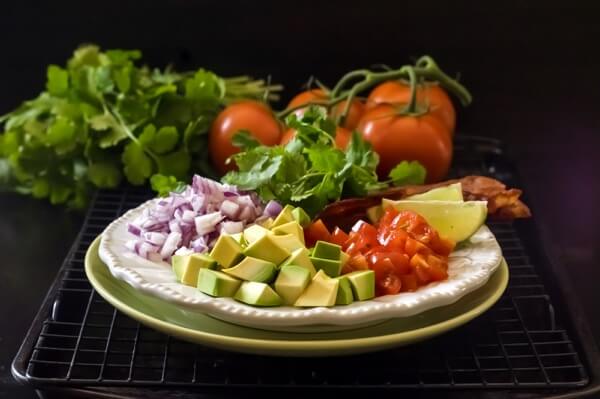 Avocado Salad with Bacon Final