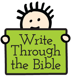 copywork for Bible memorization