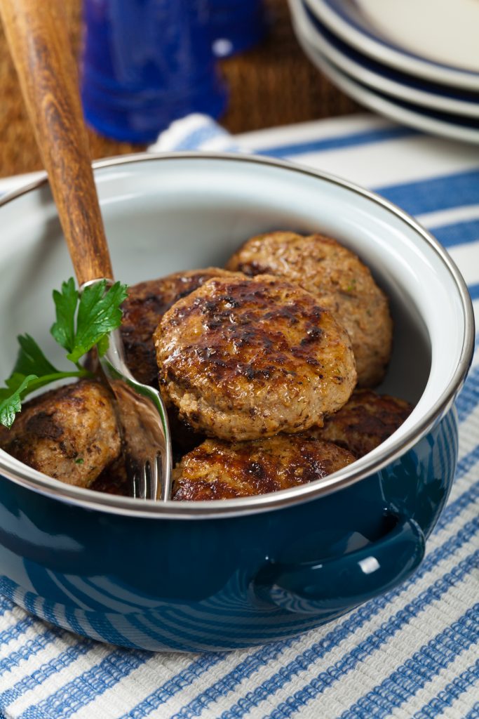 Delicious homemade breakfast sausage