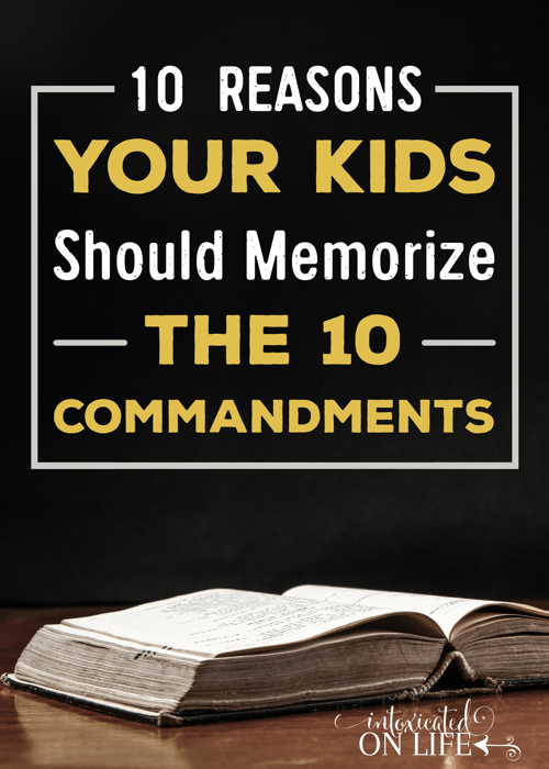 Commandments for kids 10 The Ten