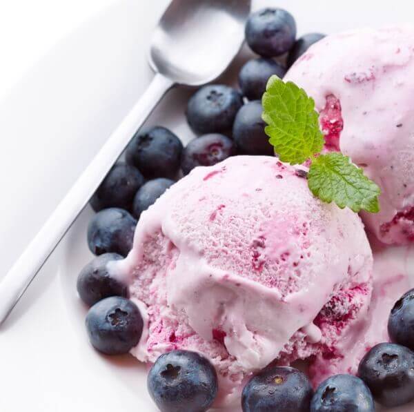 Very Blueberry Sugar Free Ice Cream