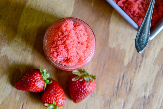 Strawberry Granita