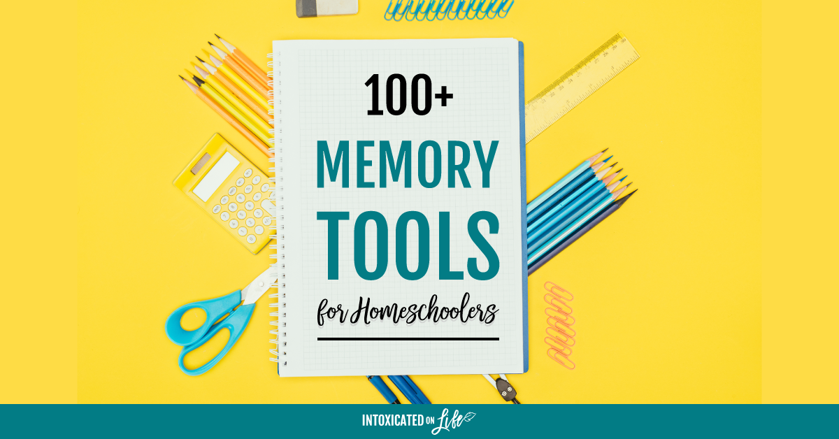 100+ Memory Tools For Homeschoolers -FB