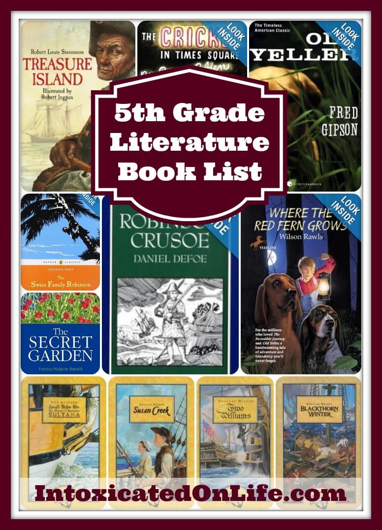 Veritas Press 5th Grade Literature Book List