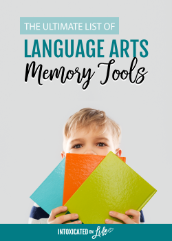 The Ultimate List Of Language Arts Memory Tools