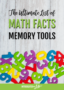 The Ultimate List Of Math Facts Memory Tools