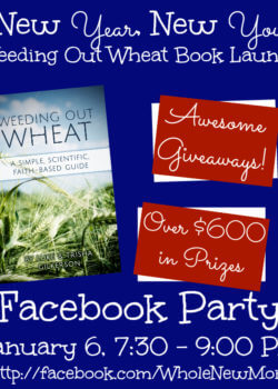 Weeding Out Wheat Book Launch Facebook Party