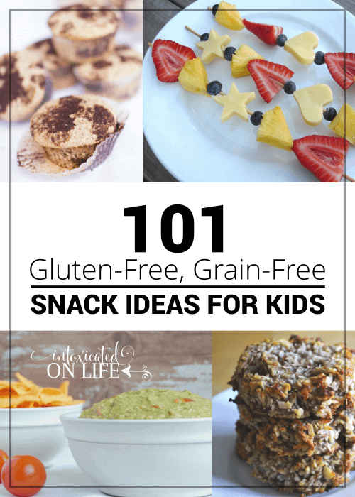 101 Easy Gluten-Free, Grain-Free Snack Ideas for Kids (and Parents)