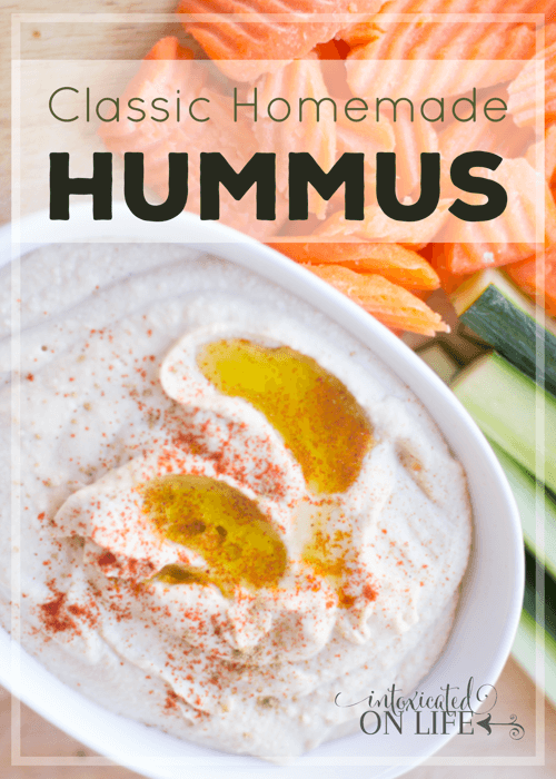 Classic Homemade Hummus