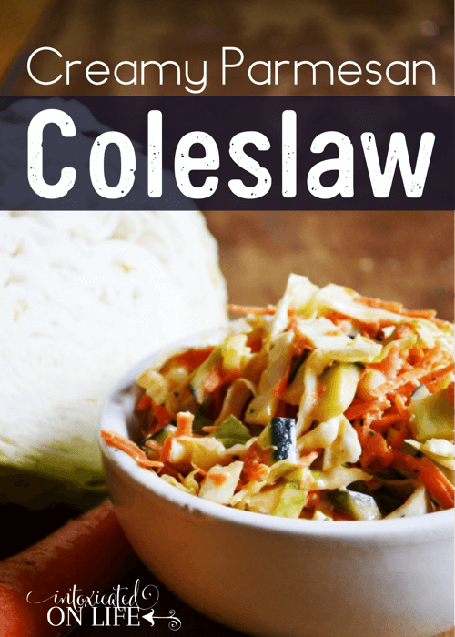 Creamy Parmesan Coleslaw