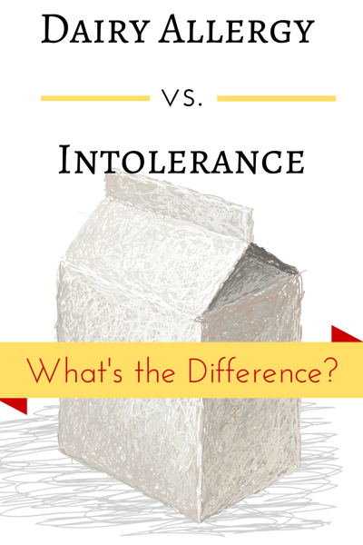 Dairy Allergy vs. Intolerance. What's the Difference? How do you deal with each of them? @ IntoxicatedOnLife.com #DairyAllergy #DairyIntolerance