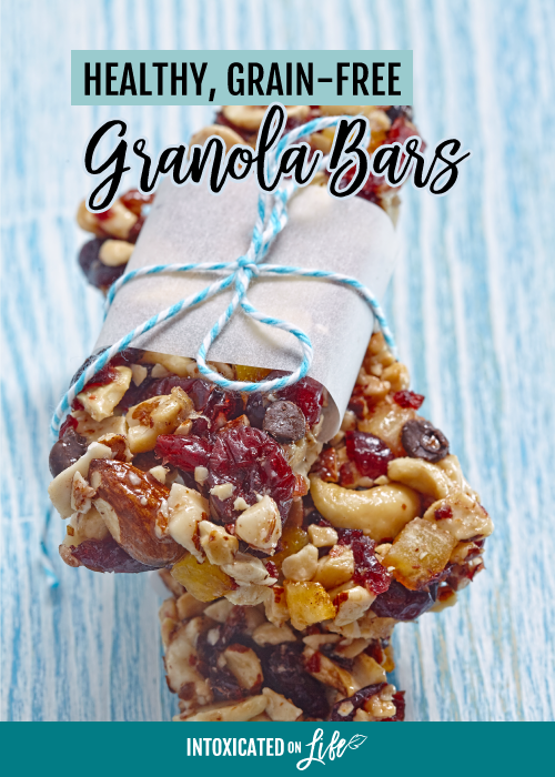 Healthy Grain Free Granola Bars