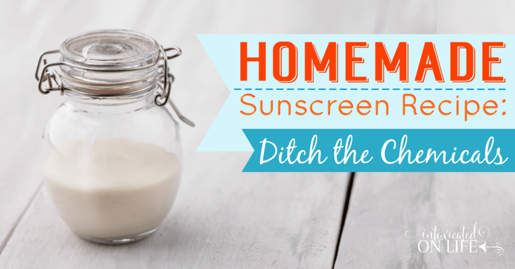 Homemade Sunscreen Recipe Ditch The Chemicals FB