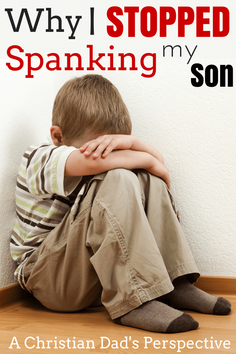 A Christian Dad tells why he stopped spanking his son. @ IntoxicatedOnLife.com #Spanking #Discipline #Parenting