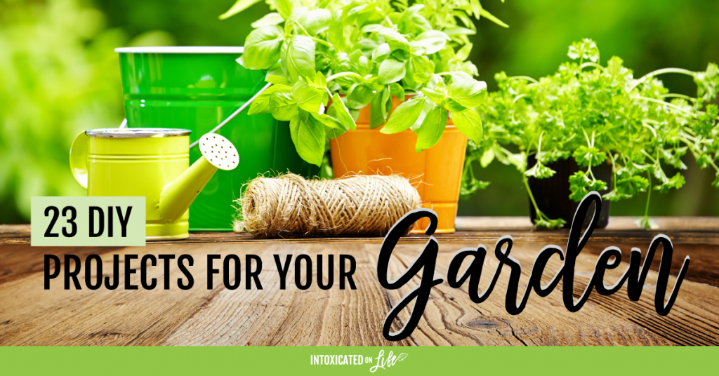 23 DIY Projects For Your Garden FB