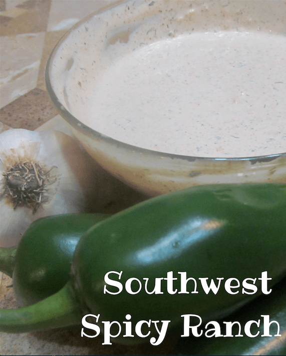 You're going to LOVE this Southwest Spicy Ranch made with real food ingredients! It's easy to make too. @ IntoxicatedOnLife.com #Ranch #Recipe #JERF