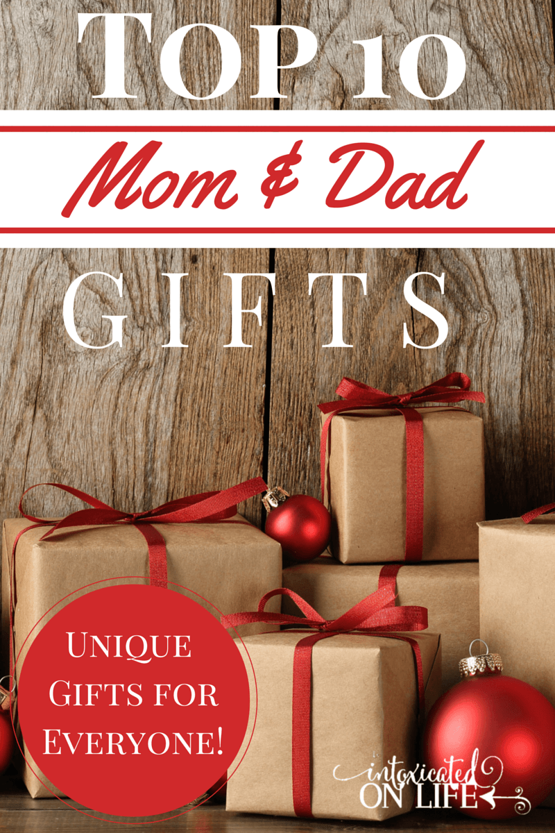 Top 10 Gifts for Moms and Dads