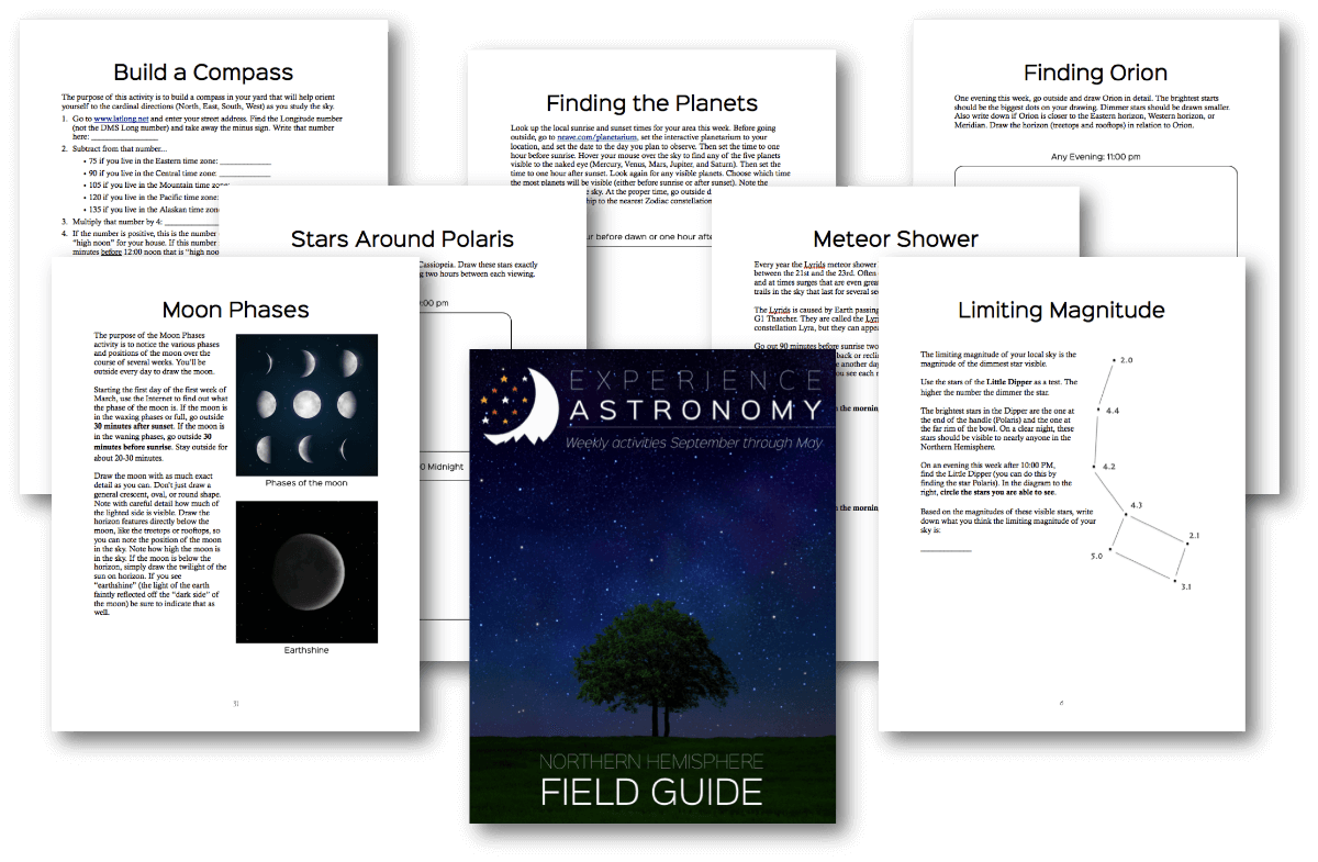 Experience Astronomy Collage