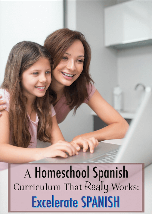 Excelerate Spanish: This is an awesome Spanish curriculum! Everything you need for your homeschool or homeschool co-op. 