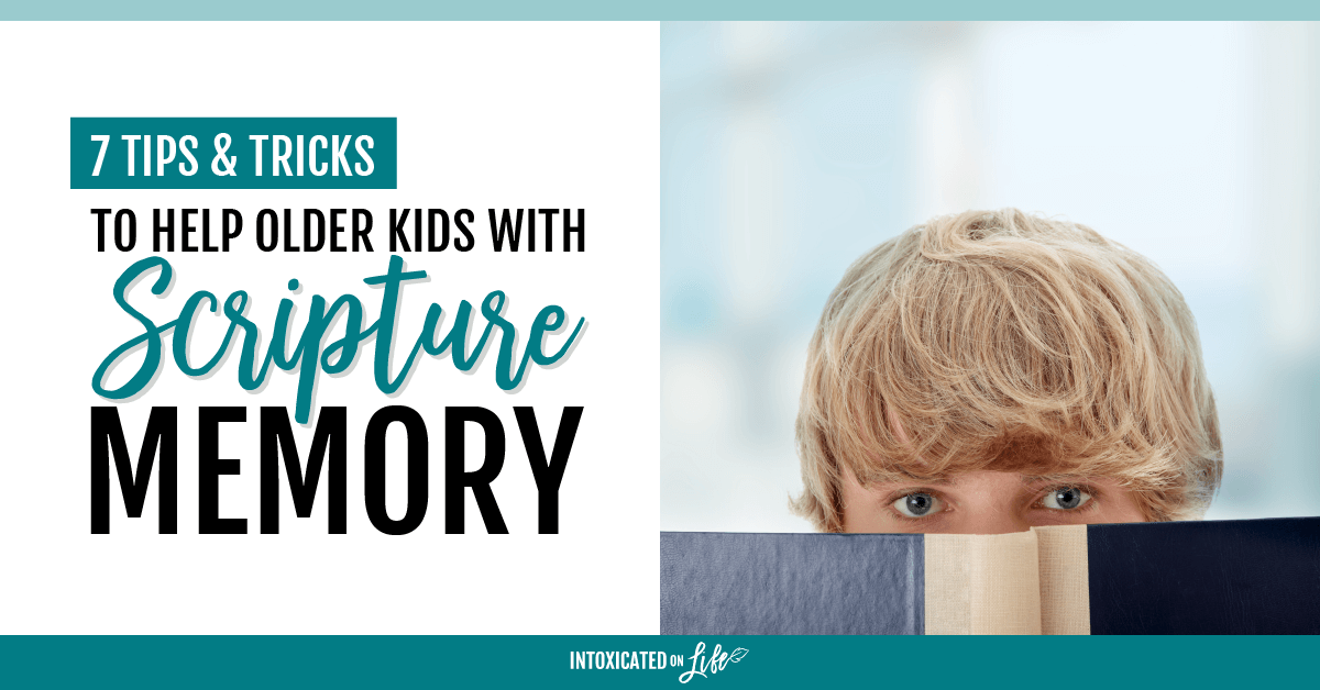 Tricks to Help Older Kids with Scripture Memory