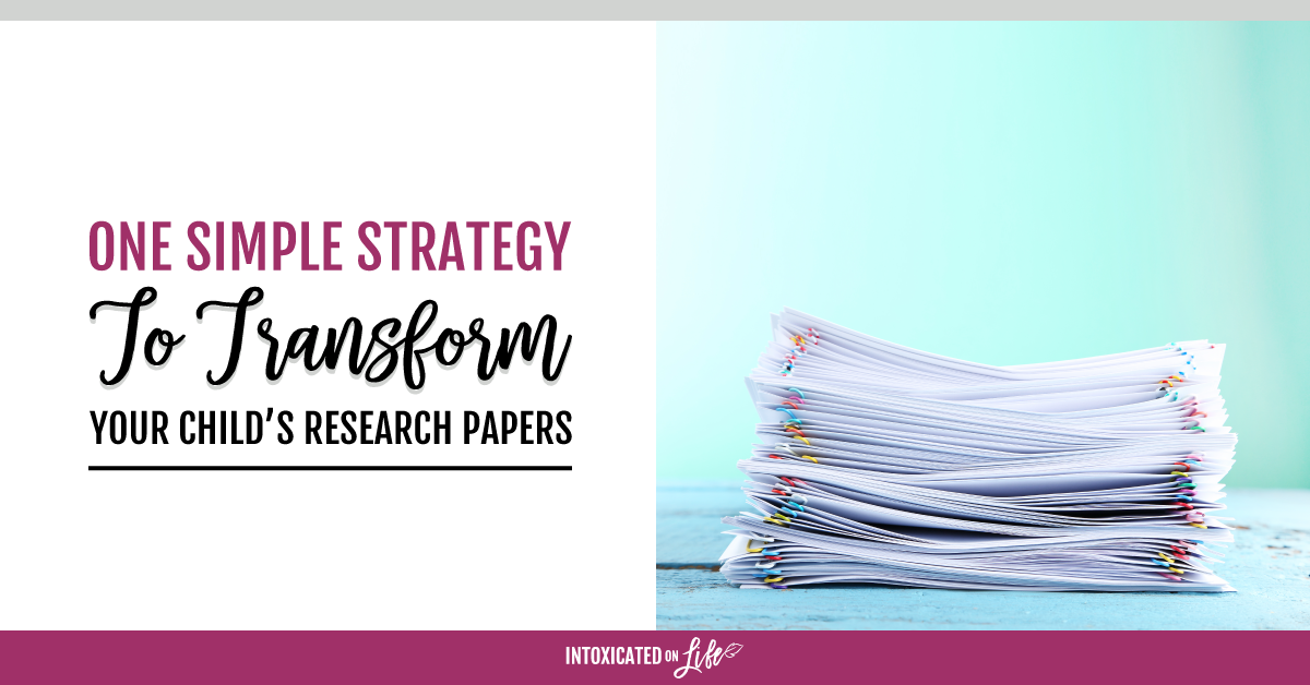 Transform your childs research papers