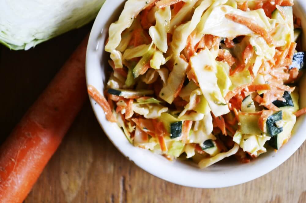 Creamy Parmesan Coleslaw 