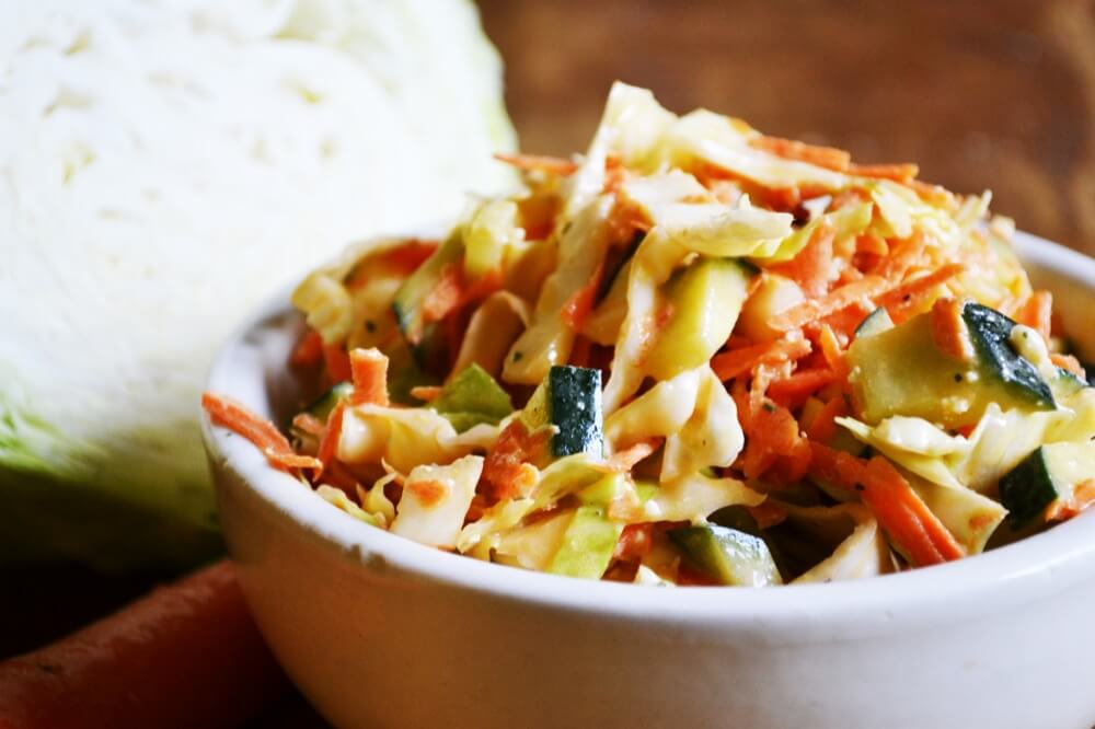 Creamy Parmesan Coleslaw 