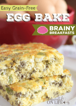 Easy Grain Free Egg Bake - Recipe