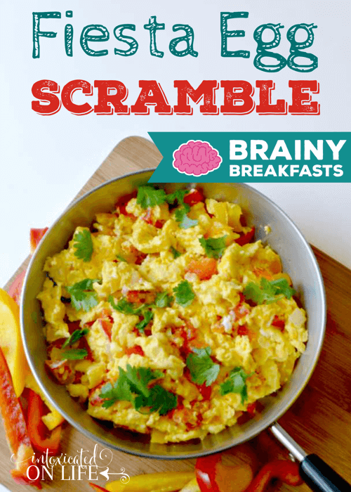 Fiesta Egg Scramble Brainy Breakfasts