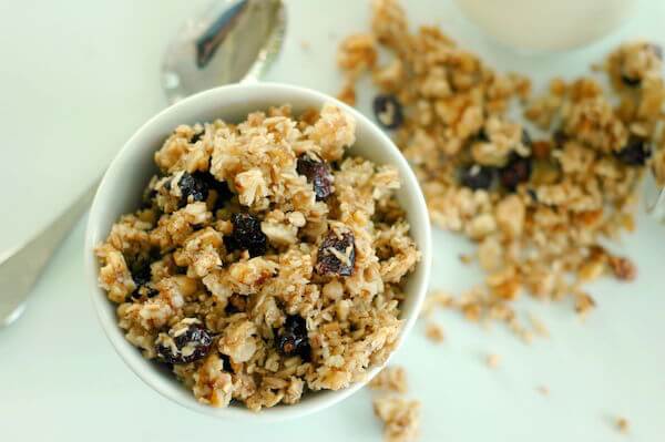 Cranberry Walnut Granola Cereal