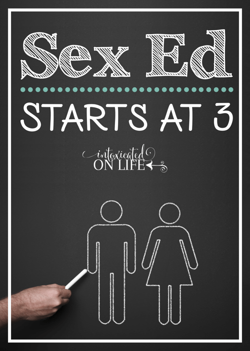 Sex Ed Starts At 3