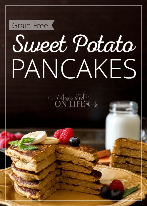 Grain Free Sweet Potato Pancakes