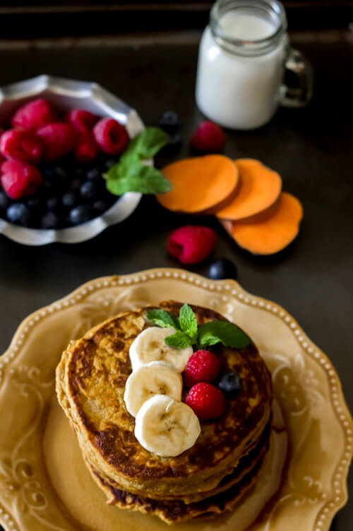 Sweet Potato Pancakes