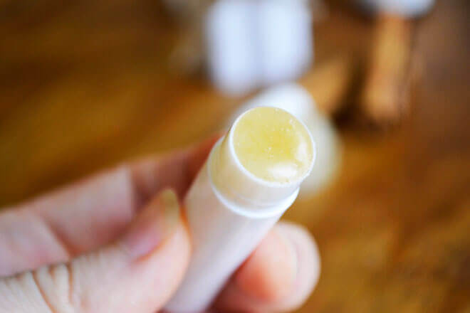DIY Non Toxic Honey Cinnamon Lip Balm