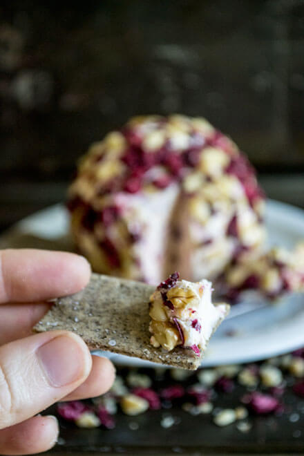 Cranberry Walnut Cheese Ball