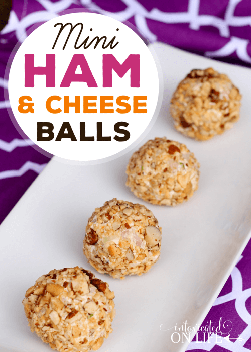 Mini Ham And Cheese Balls