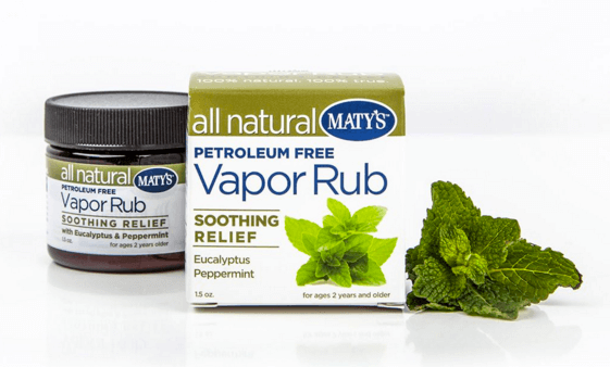 Maty's All Natural Vapor Rub (petroleum-free)