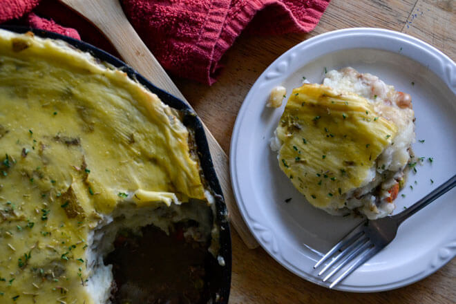 Rustic Irish Shepherd's Pie